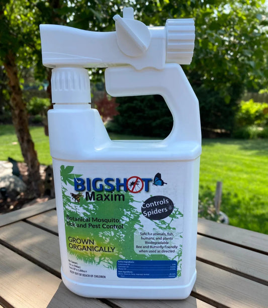 Botanical BIGSHOT Maxim - Non-Toxic Mosquito, Tick & Pest Control