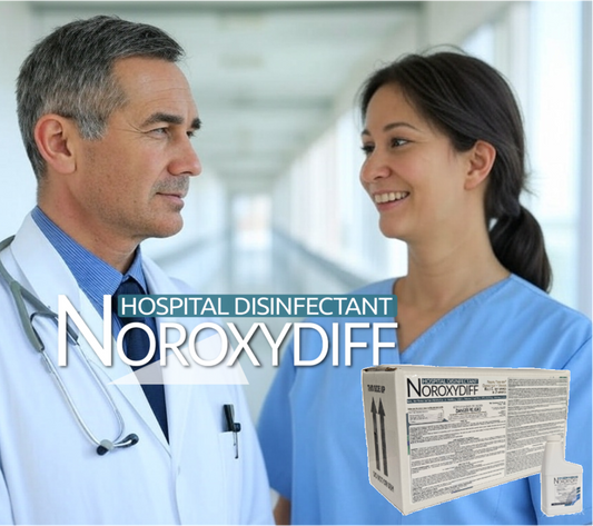 Noroxydiff Concentrated Healthcare Disinfectant - 4 x 4oz Bottles (yields 16 Qts)