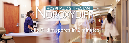 Noroxydiff Concentrated Healthcare Disinfectant - 4 x 4oz Bottles (yields 16 Qts)
